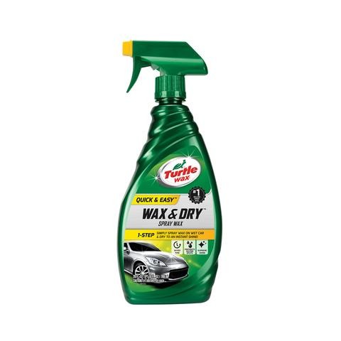 turtle wax & dry
